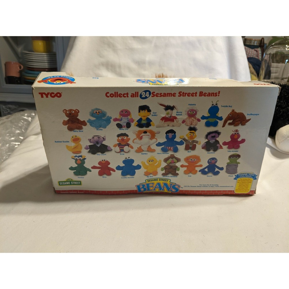 Vintage Tyco Sesame Street Beans Elmo Oscar And Zoe NIB - Picture 5 of 7